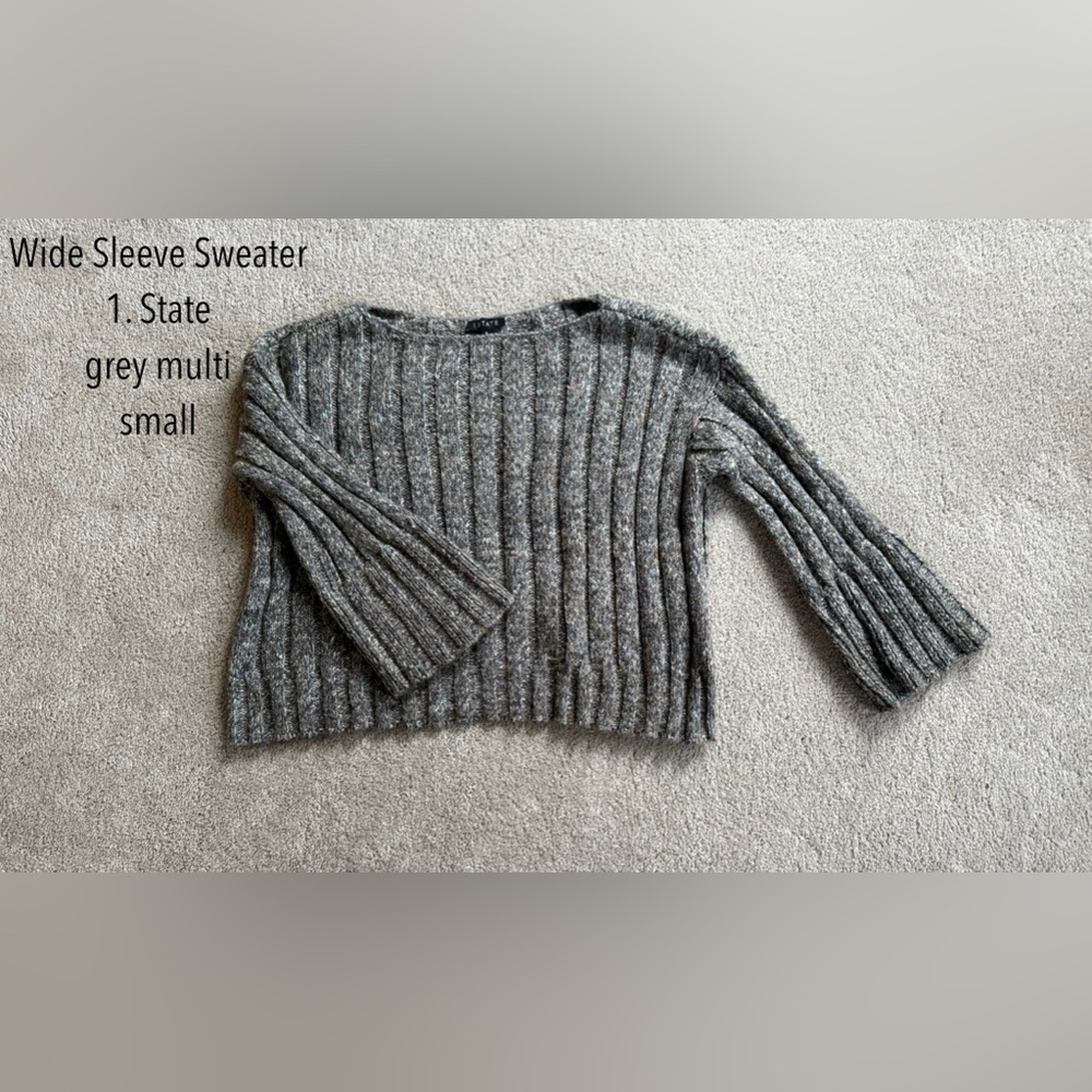 Wide Sleeve Sweater